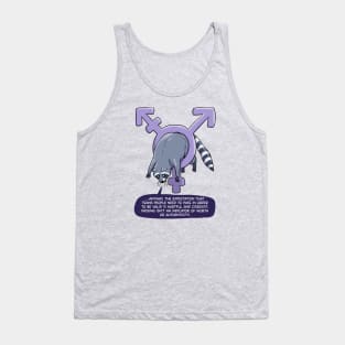 Passing Raccoon Tank Top